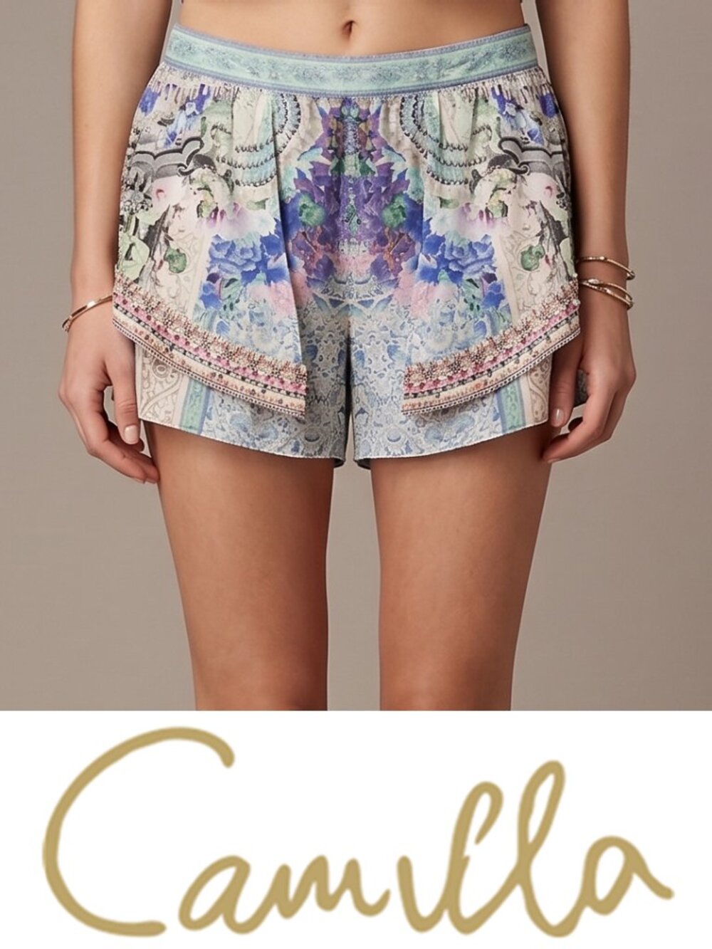 Camilla Dear Diary Shorts Size XS